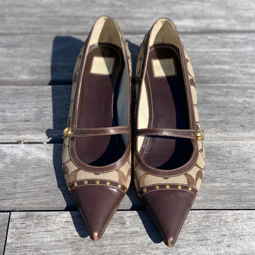 Coach Kitten Heels - Picture 2 of 9